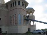 Application of Lime Plaster to Niches